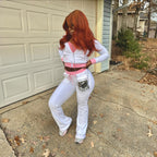 Vanity Girl Zip-Up Set