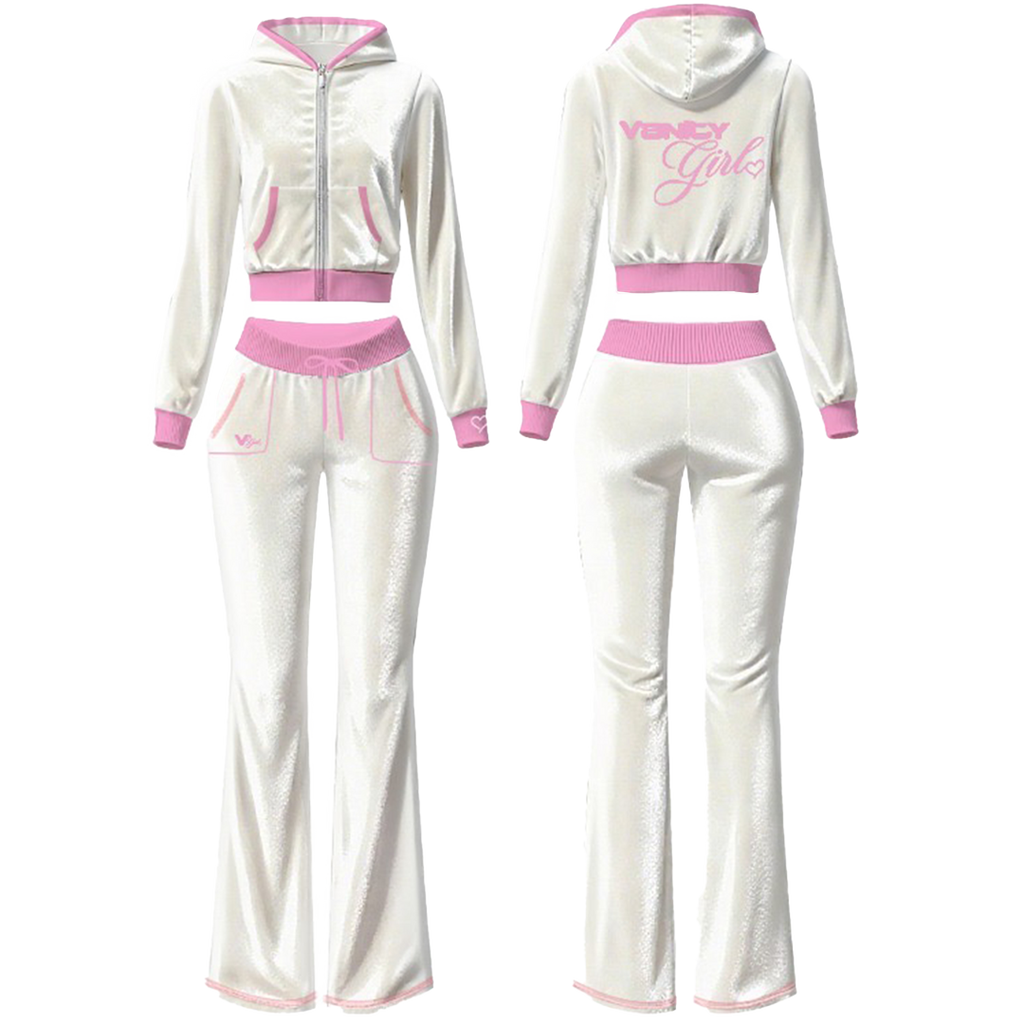 Vanity Girl Zip-Up Set